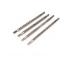 Stainless M6 305mm Wheelbase Link Set: SCX10III