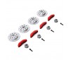 Hex Rtr Clpr Pin Set (4): RBX10