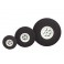 Super-light foam wheels, 55 mm, pair