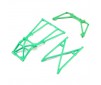 Rear Cage and Hoop Bars, Green: LMT