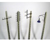 Concrete Telegraph Poles 1/35