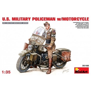 US Military Police with Motor. 1/35