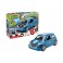 Pull Back Rallye Car, blue 1:20