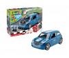 Voiture Rallye bleue à friction 1:20