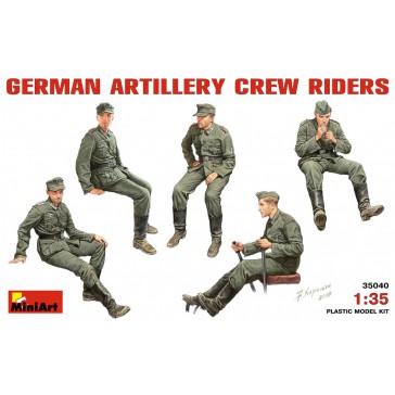 Germ.Artillery Crew 1/35