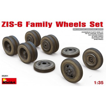 ZIS-6 Family Wheels Set 1/35