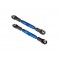 Camber links, front (TUBES blue-anodized, 7075-T6 aluminum, stronger