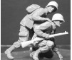 US & German Paratroopers       1/35