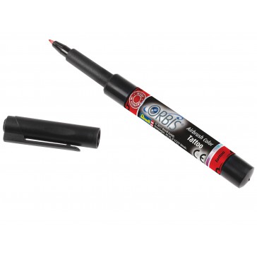 Ink cartrides for tattoos, red