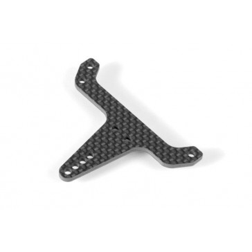 X12 REAR POD UPPER PLATE - GRAPHITE 2.5MM