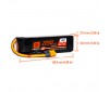 2200mAh 4S 14.8V Smart G2 LiPo 50C: IC3