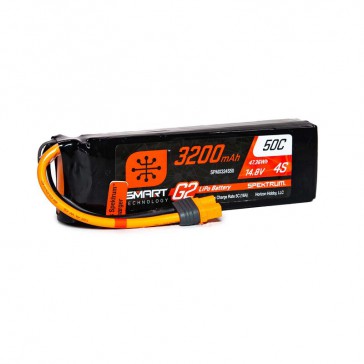 3200mAh 4S 14.8V Smart G2 LiPo 50C: IC3