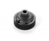 COMPOSITE GEAR DIFFERENTIAL CASE WITH PULLEY 53T - GRAPHITE