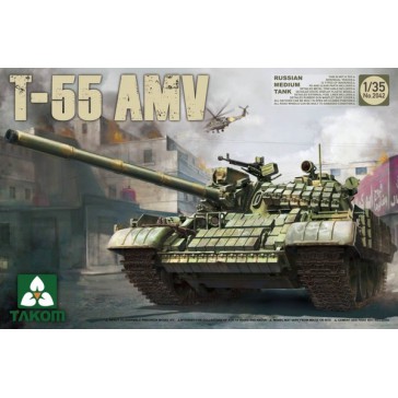 Russian Medium Tank T-55 AMV   1/35