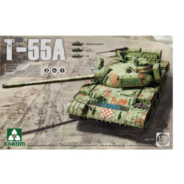 T-55A (3 in 1)                 1/35