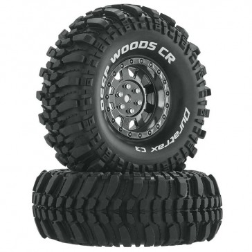 Deep Woods CR C3 Mntd 1.9" Crawler Blk/Chr (2)