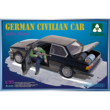 German Civil Car with Gas Rock.1/35