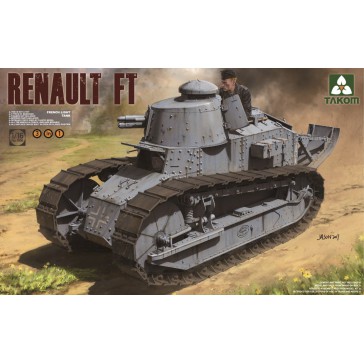 French Light Tank Renault Ft17 1/16