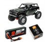 Wraith 1.9 1/10th Scale El 4wd RTR Black + Spekt. Smart PowerStage B