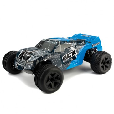 DISC.. Car Circuit 1/10 2wd Stadium Truck (blue/blue) RTR kit