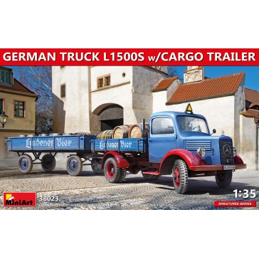 German Truck L1500S Cargo Trai. 1/35