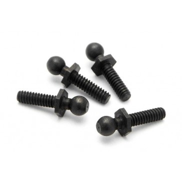 Ball 4.3X20Mm (4-40/Black/4Pcs)