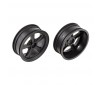 DR10 DRAG FRONT WHEELS BLACK