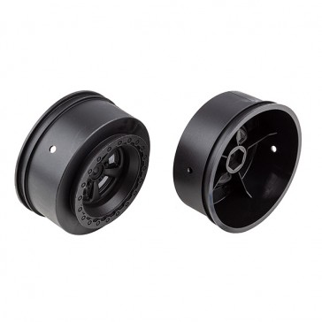 DR10 DRAG REAR WHEELS BLACK