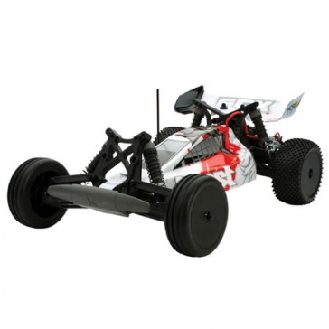 DISC.. Car Boost 1:10 2wd Buggy: White/Red kit RTR