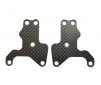 RC8B3.2 FT FRONT SUSP. ARM INSERTS CARBON 1.2MM