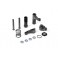 SERVO SAVER WITH CHASSIS LOCK & HARD SPRING - GRAPHITE - SET