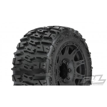 TRENCHER LP 3.8" TYRES ON RAID BLK 8x32 HEX WHEELS MT