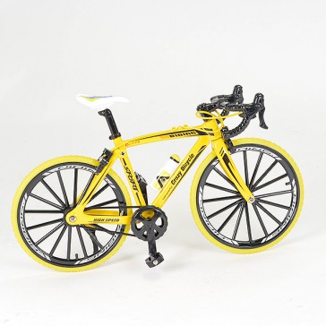 STATIC ROAD BIKE 20X12cm - YELLOW