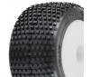 HOLESHOT TYRES MINI-T 2.0 MOUNTED ON WHITE WHEELS