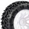 1/10 KLAXON TRUCK TYRE MOUNTED ON 12-SPOKE (12mm HEX)