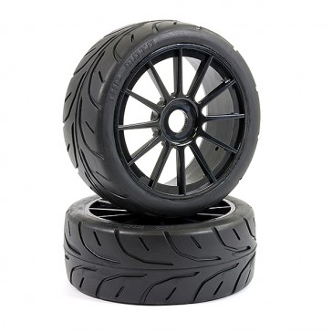 1:8 ARROW TREAD MOUNTED ON 12-SPOKE BLACK (PR)