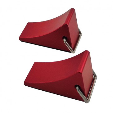 WHEEL CHOCK SET (2PC) - RED