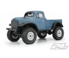 1946 DODGE POWER WAGON CLEAR BODY FOR SCX24 JLU