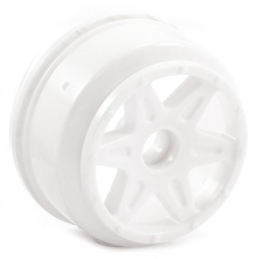 COMET DESERT BUGGY /SHORT COURSE FRONT WHEEL WHITE