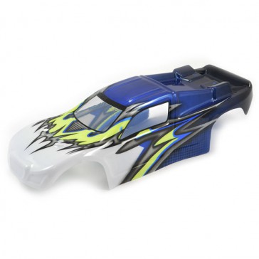 COMET TRUGGY BODYSHELL PAINTED BLUE/YELLOW