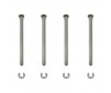 SURGE FRONT/REAR HINGE PIN SET FOR ALLOY BRACE (4)