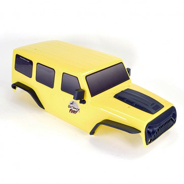 OUTBACK FURY BODYSHELL PVC - YELLOW - COMPLETE SET