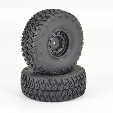 OUTBACK RANGER XC WHEEL & TYRE SET - BLACK (PR)