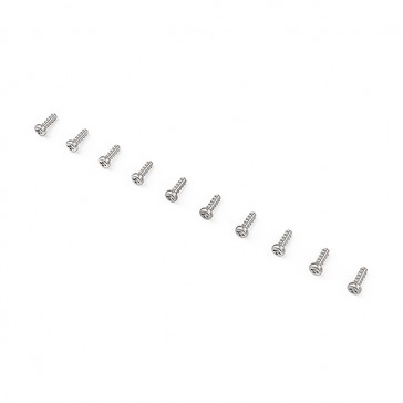 2x6mm NICKEL ROUND HEAD TAPPING SCREW