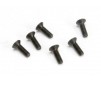 Screws, 2.5x8 countersunk machine (hex drive) (6)