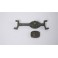 1/12 1941 Willys MB - FRONT AXLE PLASTIC PARTS