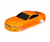 Body, Ford Mustang, orange (painted, decals applied)