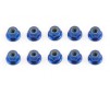 FACTORY TEAM BLUE 4MM LOCKNUT