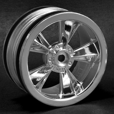 "N2O" GLOSS BLACK RESTO MOD SEDAN WHEELS