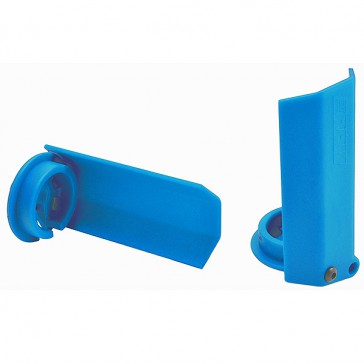 TRAXXAS X-MAXX SHOCK SHAFT GUARDS - BLUE